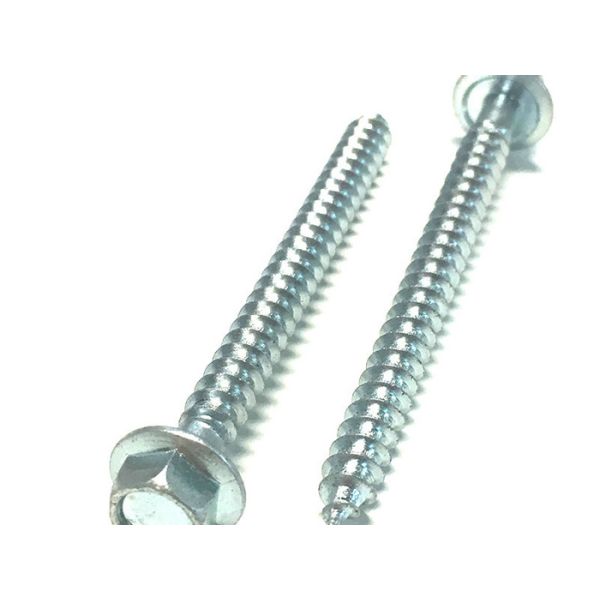 HEX Head DIN6928 Tapping Screws Black Rust-Protected Anti-Loosening-Various Including Titanium Stainless Steel Nickel Inch Metric