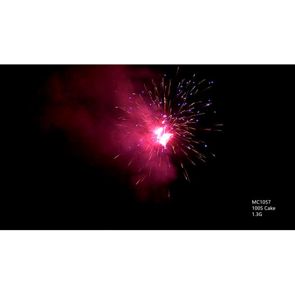 Buy OEM 100 Shots Professional Pyrotechnics Fireworks at wholesale prices