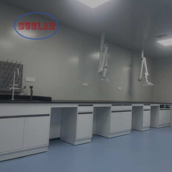 Buy Chemistry Lab Bench Bespoke Laboratory Workbench  Manufacturers with White/Blue/Yellow/Black Color Options at wholesale prices