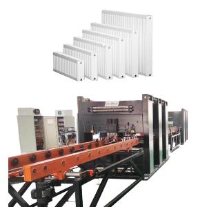 Quality Fully automatic palletizing robot material handling transformer plate-type heat sink welding production line for sale