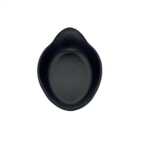 Matte Black Melamine Salad Bowl - Not Suitable for Microwaves