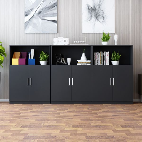 Office Two Door Pantry Cabinet with Modern Design and T/T 30% Deposit 70% Balance