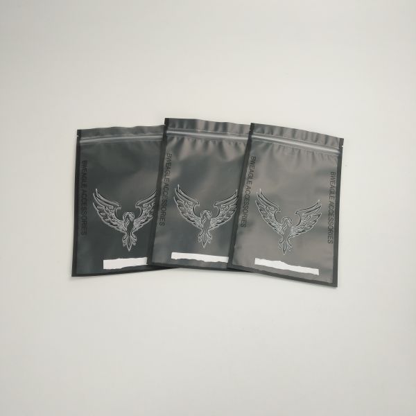 Customized Glossy Earphone Accessories Packaging Bag Earphones Headphones Headsets Packaging Bags With Custom Logo