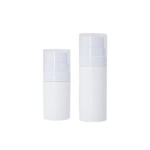Acrylic Airless Bottle Refillable Screen Printing 30ml And 50ml