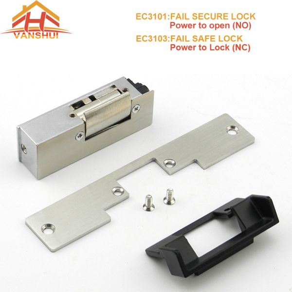 Buy Door Access Control American Type Electromagnetic Lock 304 Stainless Steel Strike at wholesale prices