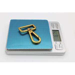 Professional custom zinc alloy 32.5 mm square shape metal big snap hook gold for