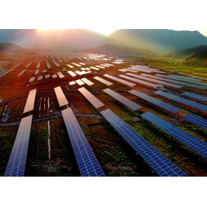 10kw 20kw 50kw Single Axis Solar Tracker 66m Solar Panel Pole Mount Tracking