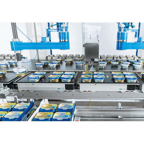 Buy Metal Frame Can Case Box Packing Machine Full Package Output PLC Control System at wholesale prices