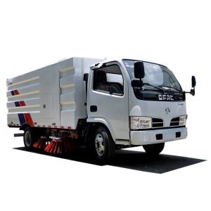 DFAC 4x2 RHD Euro III Road Sweeping Truck for Road Surface Cleaning