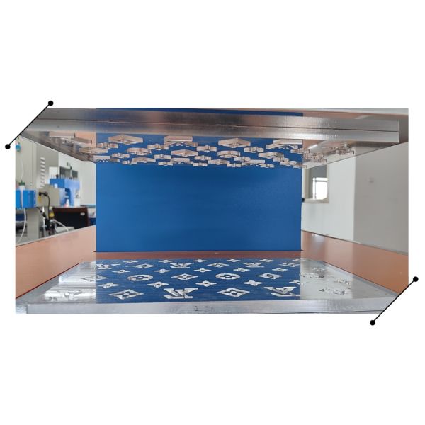 KY-0203 Industrial-Grade Silicone Embossing Machine For Clothing Labels