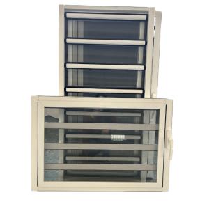 Standard Most Popular Aluminum Glass Louver Windows Jalousie Window