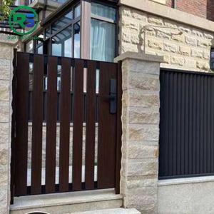 Reasonable Aluminium Vertical Slat Balustrade Privacy Panels Customized
