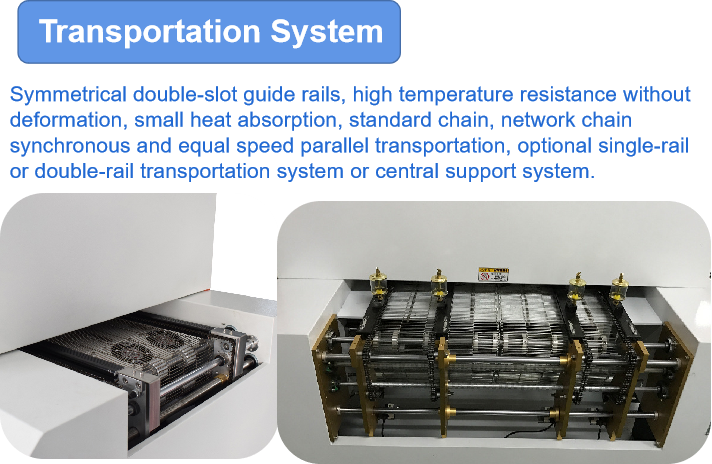 8 Zones Lead-free Reflow Soldering Machine HXT-H8845PC SMT PCB Manufacturing
