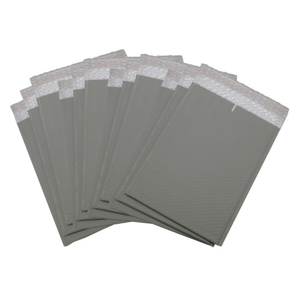 Buy Recycled Biodegradable Poly Bubble Mailers 0.03mm Thickness PBAT PLA at wholesale prices