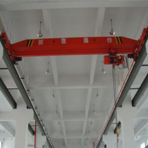 Hoisting Machine Single Girder LD Type 10 Ton Overhead Bridge Crane In Workshop