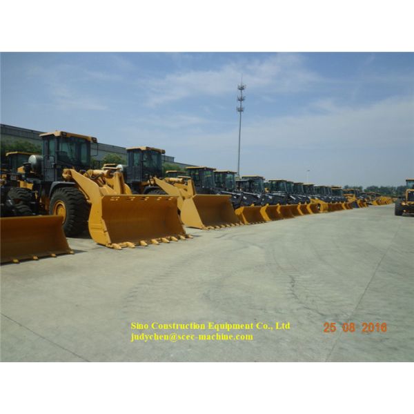 XCMG 6T Shovel Wheel Loader Construction Tractors LW600KV Bucket Capacity 3m3