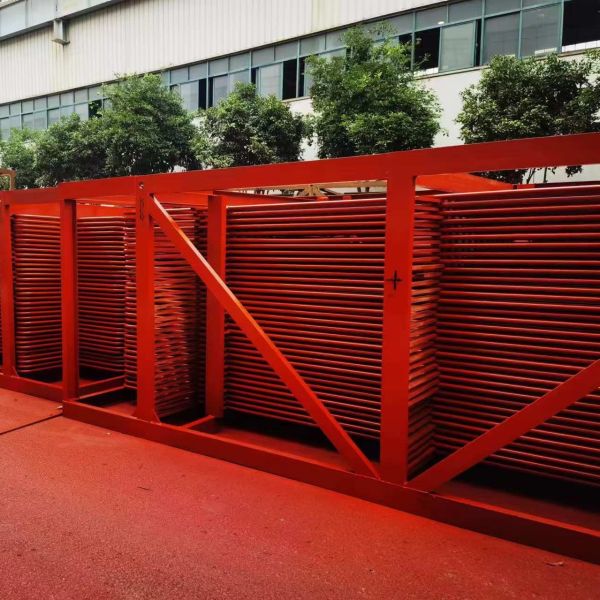 Boiler Economizer Coils Made of 20G tubes and Q235B Steel Plate for Power