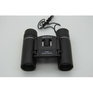 Dual Focus 8x21 Compact Folding Binoculars , Small Compact Travel Binoculars
