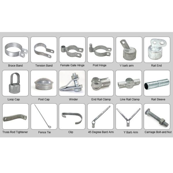 HUILONG 1-4'' PVC Coated Diamond Mesh Fence For Sports Ground 4