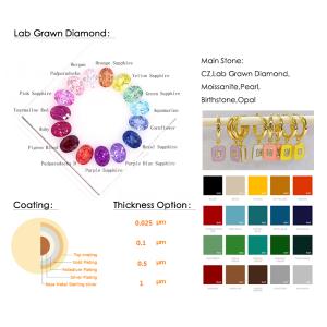 925 Sterling Silver Unicorn Huggie Earrings 16mm Pink CZ for Kids