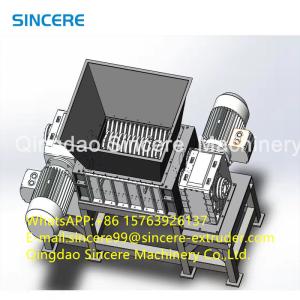 Automatic Plastic Shredder Crusher Mixer Pulverizer Recycled Machine