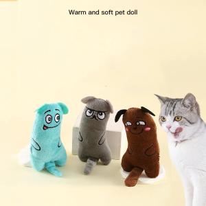 Cat Toys Cute Funny Soft Plush Doll Chewing With Catnip