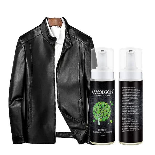Smooth Leather Foaming Cleaner Leather Jacket Quick Cleaner Advanced Leather