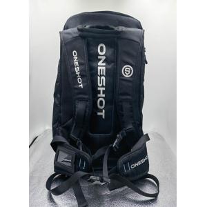 Multifunctional Pickleball Racket Bag 30L Black With Padded Shoulder Strap