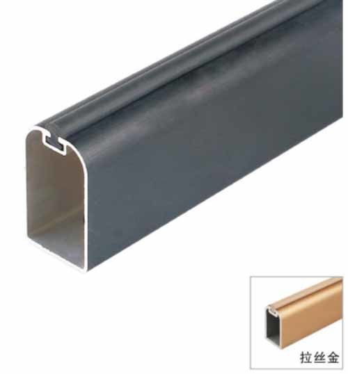 Advanced Grade Wardrobe-tube Clothes Hanging Pole Aluminum Alloy Bathroom