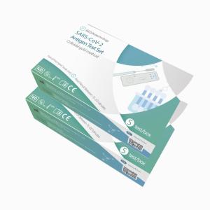 70mm Factory price SARS-CoV-2 Antigen Test Set Kit Nasopharyngeal Swab 5 piece