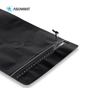 Plastic MOPP Block Bottom Zipper Coffee Bag Gravure Printing