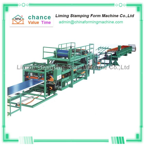 Buy 5m/min Sandwich Panel Production Line Easy Operate at wholesale prices