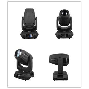 Linear motorized Zoom moving head LED DJ Light with fan 16 / 18 DMX channels