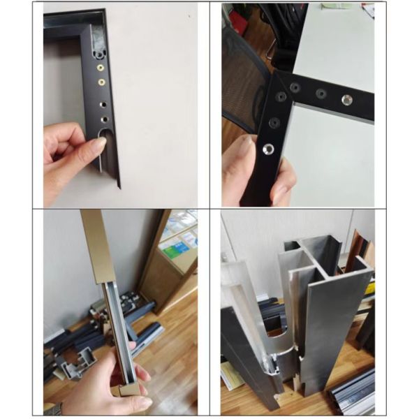 CNC 3 Axes Machining Centre Aluminium UPVC Window Door Drilling Milling Machinery