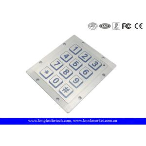 Dust and Waterproof 12 key Numeric Keypad Security Door Access Control Keypad
