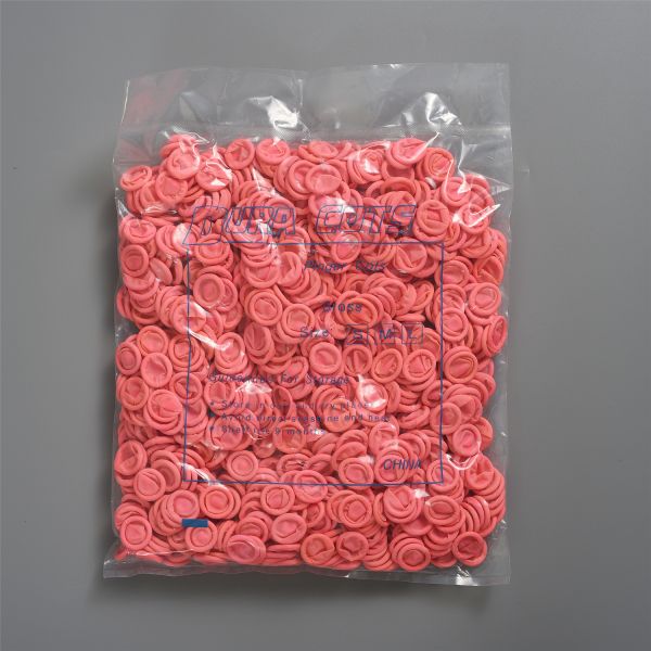 Buy White / Black Cleanroom Finger Cots , Non Latex Finger Cots 500g/Pack at wholesale prices