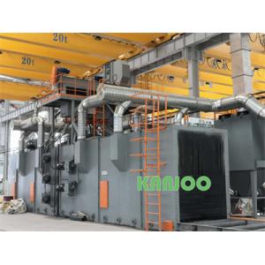 Roller Conveyer Shot Blasting Machine For Clean Sheet Metal And Profile