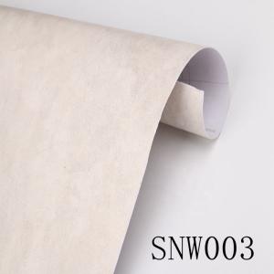Waterproof Adhesive Cement Effect Wallpaper Removable White Concrete Effect