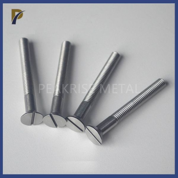 Titanium Zirconium Molybdenum Screw Alloy Bolt Molybdenum Screw Alloy Bolt