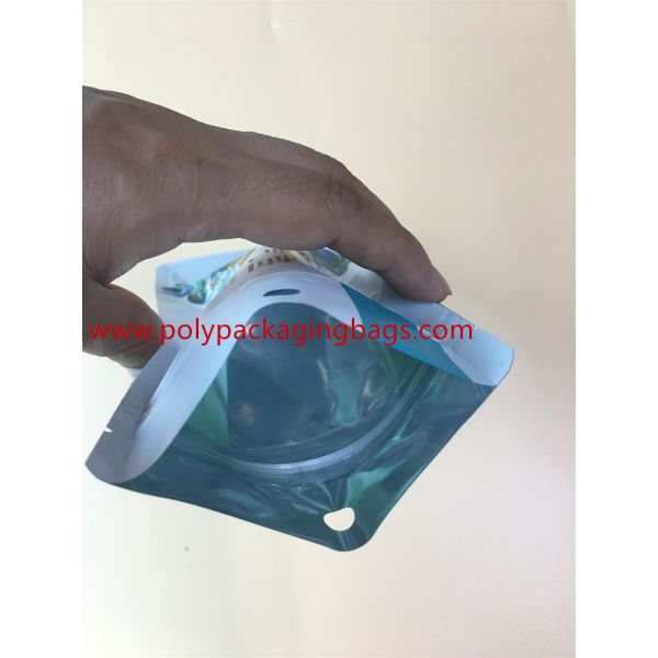 Custom Snack Nuts Eight - Sided Aluminum Composite Bag Disposable Moisture Proof