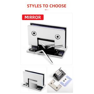 Modern Design Style SS304 Soft Close Shower Hinge for H 90 degree Bathroom Glass