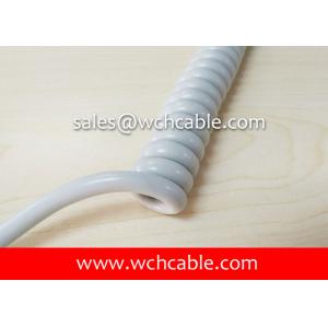 Quality UL20430 Gas Resistant TPU Sheathed Spiral Cable for sale