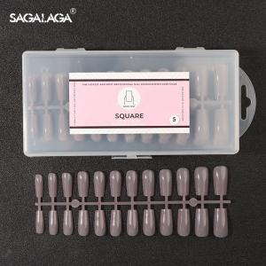 China Plastic Artificial Nails Jelly Acrylic Glue XXL Color French Gel Soft Tip Kit for Xl Clear Full Cover Nails at Home on sale