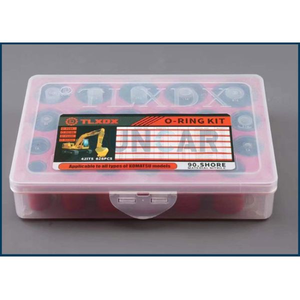 O Ring Repair Box Big Transparent For KOMATSU C-A-T HIATCHI KOBELCO SUNCARSUNCARVOLVO DOOSAN DAEWOO HYUNDAI KATO