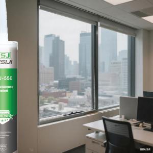 General Purpose Construction Silicone Sealant Aging Resistant 300mL