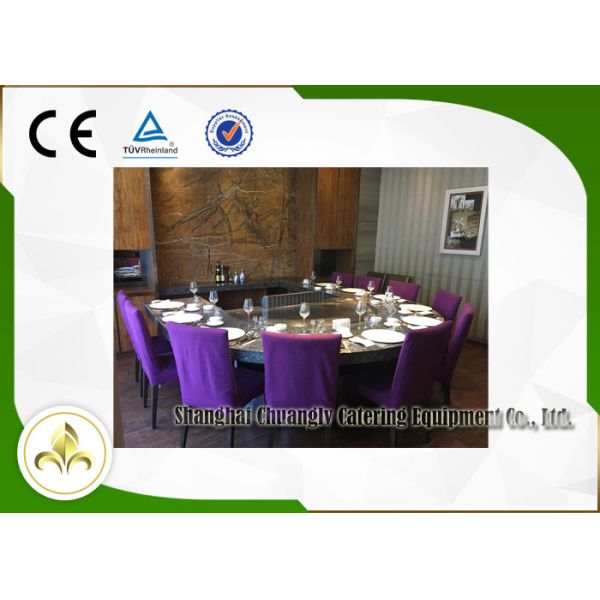 Table Top Electric Griddle Restaurant Hibachi Grill Customized R850 X 800 mm