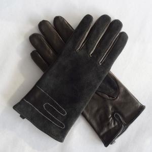 Wholesale customized fashion women sheepskin leather gloves