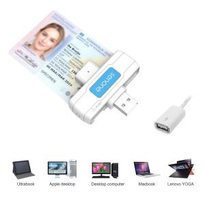 New launched products atm credit usb smart folding id card skimmer reader