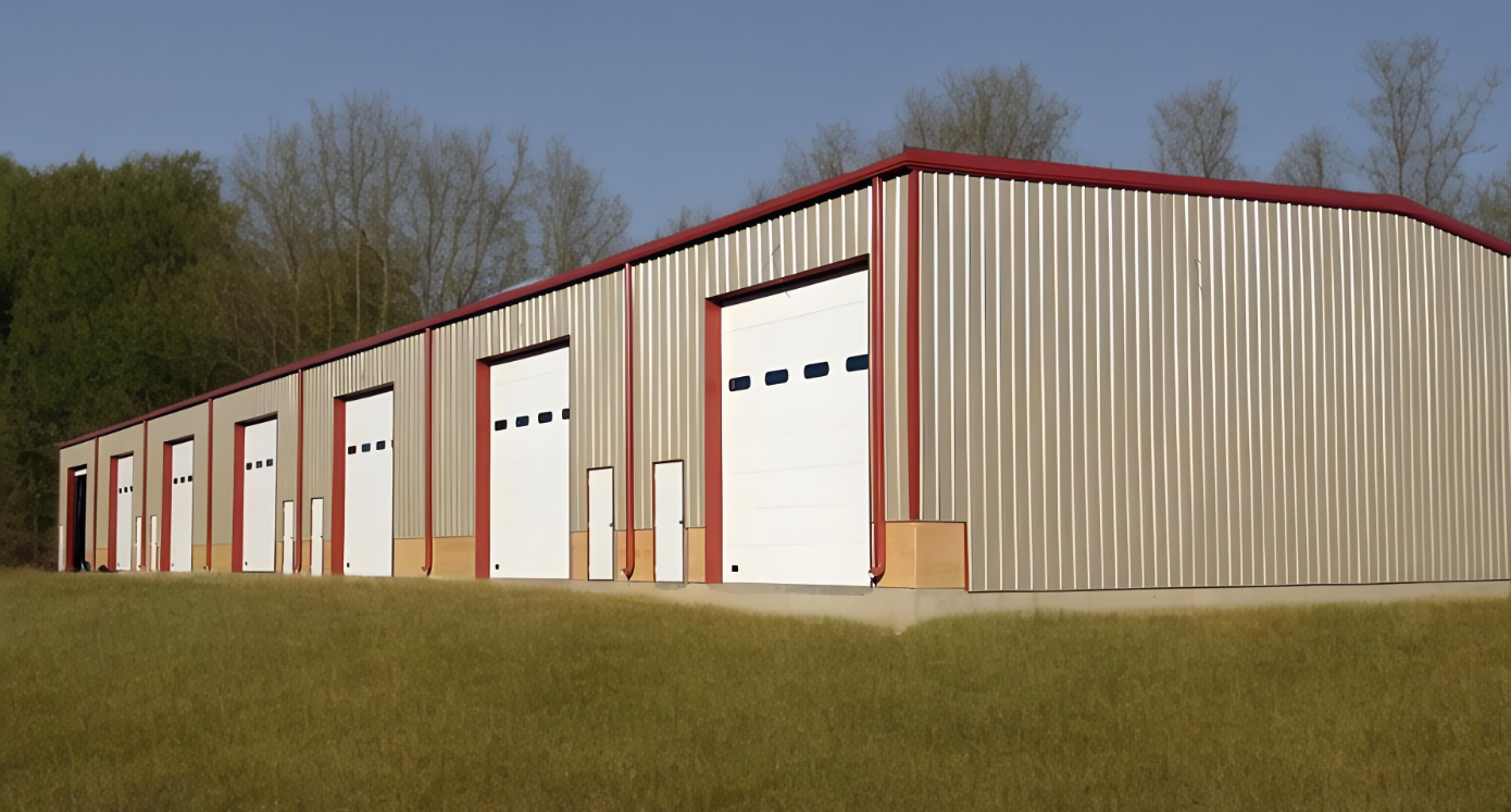 Industrial Steel Structure Warehouse Metal Construction Prefab Metal Warehouse Building