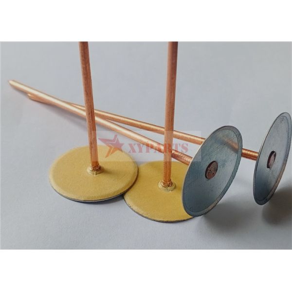 Cup Head Welding Insulation Pins 12 Gauge Used To Attach Insulation